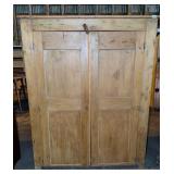 Early two door wardrobe