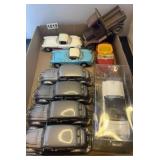 9 model cars
