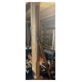 Yardsticks 10 mostly wooden w/advertising