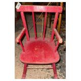 Childï¿½s rocker and chair