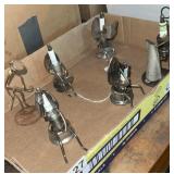 Spark plug spoon toilet art