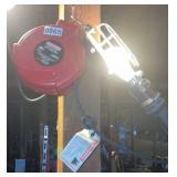 Craftsman 20ft cord reel w/ drop light