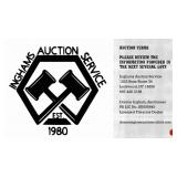 AUCTION TERMS PLEASE REVIEW
