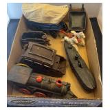 Misc cast iron toys