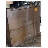 2 drawer metal lateral file cabinet