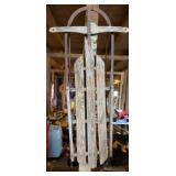 Wooden runner sled