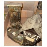 Metal outhouses