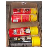 Box of insulating foam seal