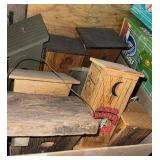 Outhouse Birdhouses / decor