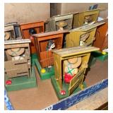 People in outhouses
