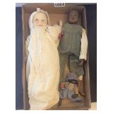 3 dolls