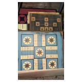 Wall hanging game boards Americana