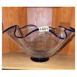14 inch glass Corning bowl