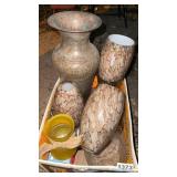Vases and lampshades