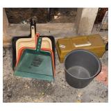 Dustpans bucket plastic tool box
