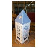 Metal birdfeeder