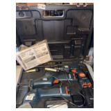 B&D 3 piece battery tool set