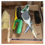 2 boxes of brushes