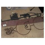 3 hanging racks