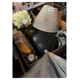 Fiber optic lamp & other lamps & oil
