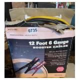12ï¿½ 6 gauge jumper cables