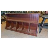 Wooden hanging shelf  22ï¿½x 44ï¿½