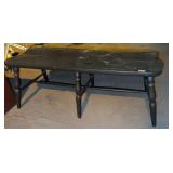 Bench missing back