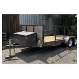 16ft car trailer tongo