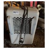 2 electric heaters