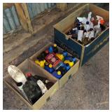 3 boxes shop fluids