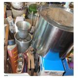 Bxlt two boxes, bar items, cups, glasses, ice