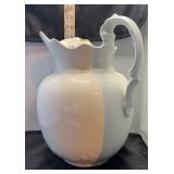 11ï¿½ Iron Stone pitcher has chip