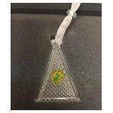 Waterford Crystal Christmas tree ornament
