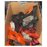 5 misc rachet straps
