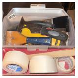 Painting, tape supplies