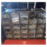 3 hardware organizer bins