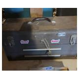 Kennedy Metal tool box w/2 drawers & keys