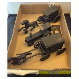 3 cast iron toys