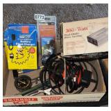 Battery charger, power inverter, air tools