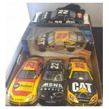 5 ward burton die-cast cars