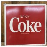METAL COKE SIGN