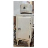 VINTAGE 1920S-30S GE MONITOR TOP REFRIGERATOR