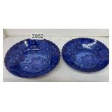 STAFFORDSHIRE 2 SAUCERS
