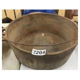 WAGNER WARE CAST IRON  9" DUTCH OVEN - NO LID