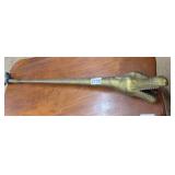 20TH CENTURY BRASS DRAGON HEAD/SERPENT CAR HORN