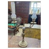 EARLY BRASS CANDLEABRA