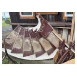 SPIRAL WOODEN STAIRCASE FROM 1870S WAVERLY HOME