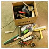Group lot of painting supplies