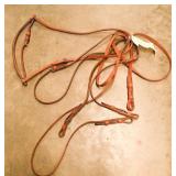 Brown Leather English Show Bridle