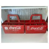 Pair of Plastic Vintage Coca Cola Crates